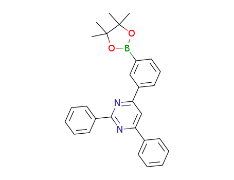 2,4-diphenyl-6-(3-(4,4,5,5-tetramethyl-1,3,2-dioxaborolan-2-yl)phenyl)pyrimidine  Cas no.1342892-16-3 98%