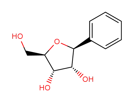 Molecular Structure of 32252-03-2 (D-Ribitol, 1,4-anhydro-1-C-phenyl-, (1S)-)