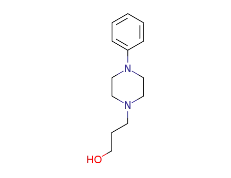 Molecular Structure of 67514-07-2 (3-(4-phenylpiperazin-1-yl)propan-1-ol)