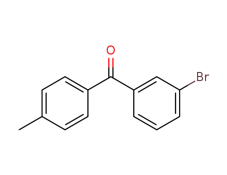 Molecular Structure of 102092-51-3 (3-BROMO-4'-METHYLBENZOPHENONE)