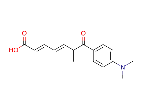Molecular Structure of 114127-17-2 (trichostatic acid)