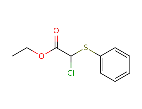 Acetic acid, chloro(phenylthio)-, ethyl ester