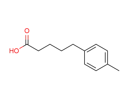 Molecular Structure of 777-93-5 (5-(4-METHYLPHENYL)VALERIC ACID)