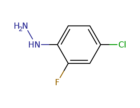 Hydrazine, (4-chloro-2-fluorophenyl)-