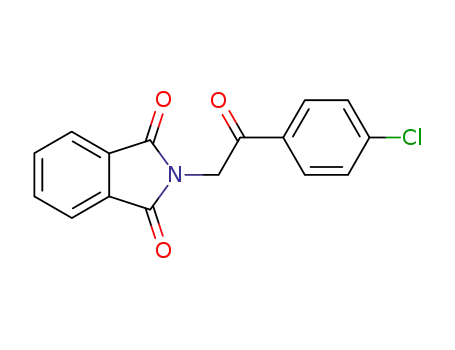 1H-Isoindole-1,3(2H)-dione, 2-[2-(4-chlorophenyl)-2-oxoethyl]-