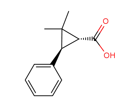 2,2-Dimethyl-3-phenylcyclopropane-1-carboxylic acid