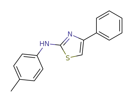N-(4-methylphenyl)-N-(4-phenyl-1,3-thiazol-2-yl)amine