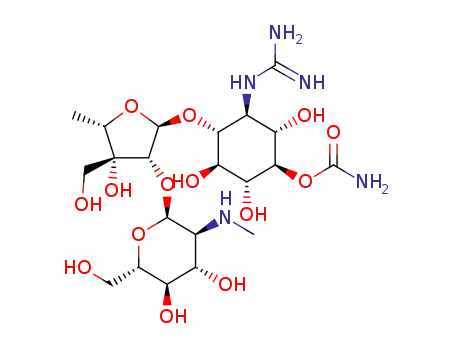 Molecular Structure of 11011-72-6 (Bluensomycin)