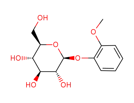 Molecular Structure of 6092-24-6 (2-methoxyphenyl beta-D-glucopyranoside)