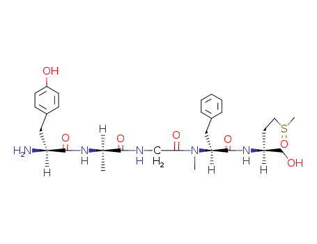 L-Phenylalaninamide,L-tyrosyl-D-alanylglycyl-N-[(1S)-1-(hydroxymethyl)-3-(methylsulfinyl)propyl]-Na-methyl-