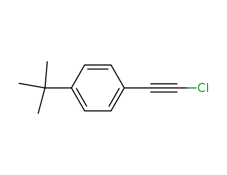 Molecular Structure of 70615-49-5 (1-chloro-2-(4-tert-butylphenyl)acetylene)