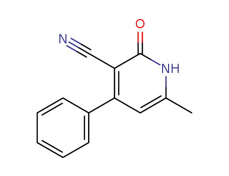 3-Cyano-2-hydroxy-6-methyl-4-phenylpyridine