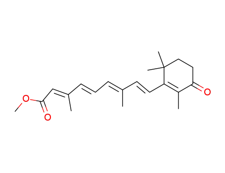Molecular Structure of 38030-58-9 (4-KETO ALL-TRANS-RETINOIC ACID METHYL ESTER)