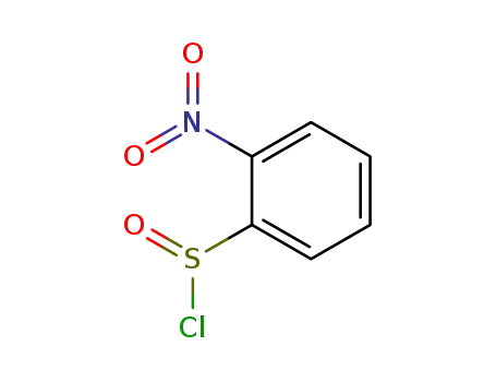 Molecular Structure of 36828-02-1 (ortho-nitrophenylsulfinyl chloride)