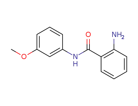 Molecular Structure of 74699-52-8 (2-AMINO-N-(3-METHOXY-PHENYL)-BENZAMIDE)