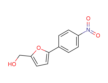 Molecular Structure of 33342-30-2 (5-(4-NITROPHENYL)FURFURYL ALCOHOL)