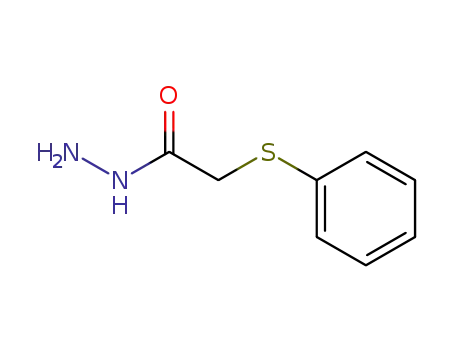 Molecular Structure of 22446-21-5 (2-(phenylsulfanyl)acetohydrazide)