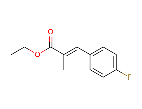 ethyl 3-(4-fluorophenyl)-2-methyl-2-propenoate