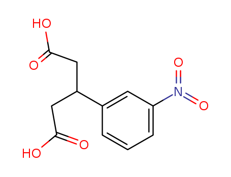 3-(3-nitrophenyl)pentanedioic acid cas  93534-70-4