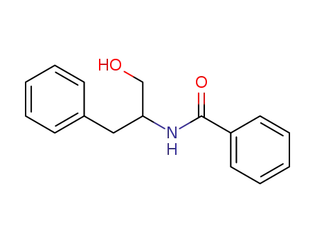 Molecular Structure of 92265-06-0 (N-(1-hydroxy-3-phenylpropan-2-yl)benzamide)