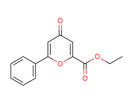 4H-Pyran-2-carboxylicacid, 4-oxo-6-phenyl-, ethyl ester cas  2397-77-5