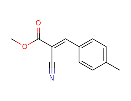 2-Propenoic acid, 2-cyano-3-(4-methylphenyl)-, methyl ester, (2E)-