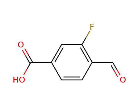 3-fluoro-4-formylbenzoic acid cas no. 193290-80-1 98%