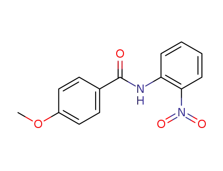 Molecular Structure of 7464-50-8 (4-methoxy-N-(2-nitrophenyl)benzamide)