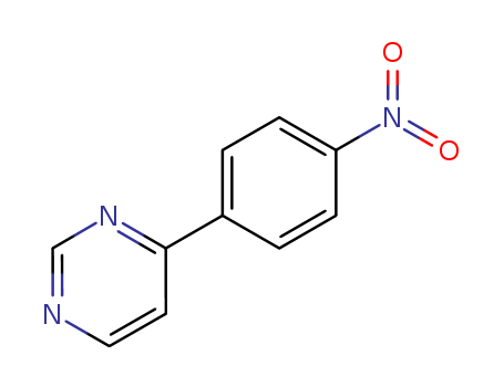 Pyrimidine,4-(4-nitrophenyl)-