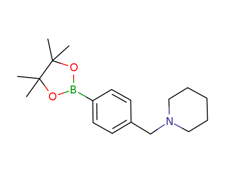 Piperidine,1-[[4-(4,4,5,5-tetramethyl-1,3,2-dioxaborolan-2-yl)phenyl]methyl]-