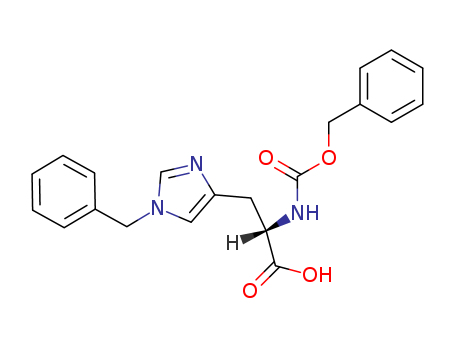 L-Histidine,N-[(phenylmethoxy)carbonyl]-1-(phenylmethyl)- cas  21929-66-8
