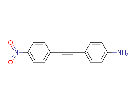 Benzenamine, 4-[(4-nitrophenyl)ethynyl]-