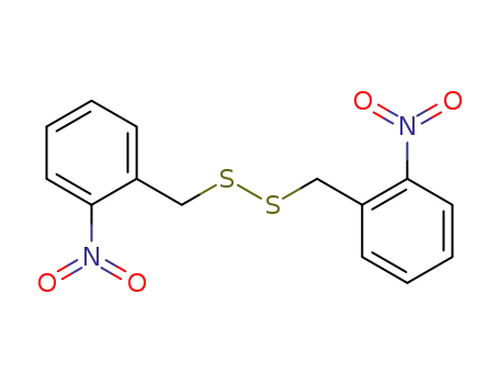 Disulfide, bis[(2-nitrophenyl)methyl]