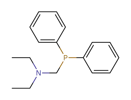 Molecular Structure of 2071-27-4 (Ethanamine, N-[(diphenylphosphino)methyl]-N-ethyl-)