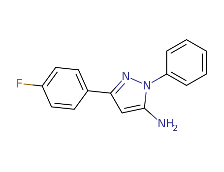 3-(4-FLUOROPHENYL)-1-PHENYL-1H-PYRAZOL-5-AMINE