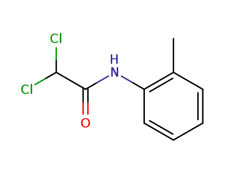 Molecular Structure of 14985-83-2 (2,2-dichloro-N-(2-methylphenyl)acetamide)