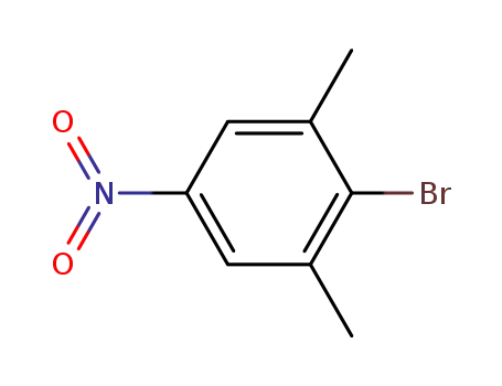 Molecular Structure of 53906-84-6 (2-bromo-1,3-dimethyl-5-nitrobenzene)