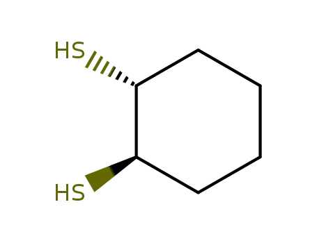 Molecular Structure of 19756-06-0 (1,2-Cyclohexanedithiol, trans-)
