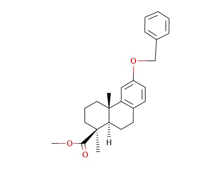 methyl (1S,4aS,10aR)-6-(benzyloxy)-1,4a-dimethyl-1,2,3,4,4a,9,10,10a-octahydrophenanthrene-1-carboxylate