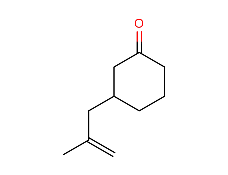 Molecular Structure of 937-44-0 (Cyclohexanone, 3-(2-methyl-2-propenyl)-)