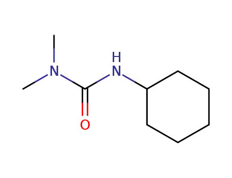 Molecular Structure of 31468-12-9 (Urea, N'-cyclohexyl-N,N-dimethyl-)