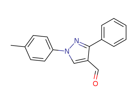 3-PHENYL-1-P-TOLYL-1H-PYRAZOLE-4-CARBALDEHYDE