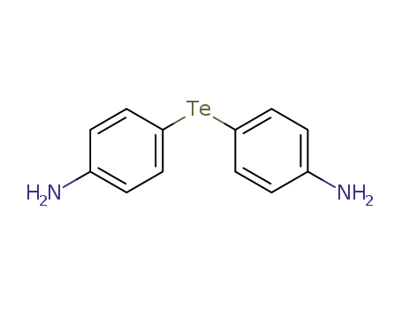 Molecular Structure of 144382-01-4 (Benzenamine, 4,4'-tellurobis-)