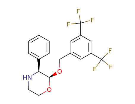 (2S,3S)-2-((3,5-bis(trifluoromethyl)benzyl)oxy)-3-phenylmorpholine