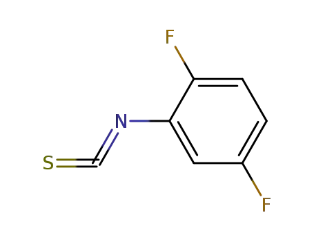 Molecular Structure of 206559-57-1 (2,5-DIFLUOROPHENYL ISOTHIOCYANATE)