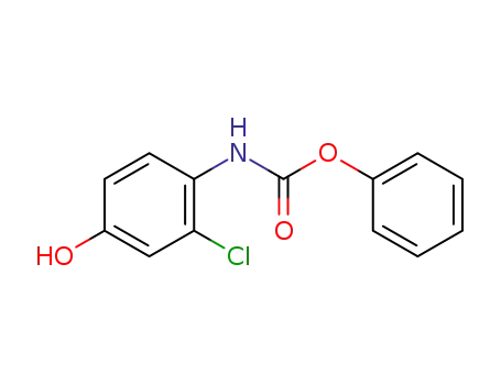 Molecular Structure of 796848-80-1 (phenyl 2-chloro-4-hydroxyphenylcarbaMate)