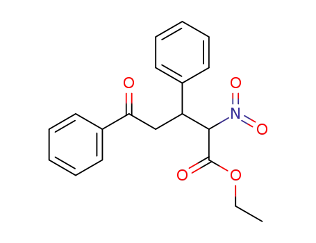 2-nitro-5-oxo-3,5-diphenylpentanoic acid ethyl ester