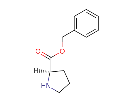 Molecular Structure of 64472-06-6 (D-Proline, phenylmethyl ester)