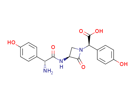 (3S,αR)-3-[[(R)-Amino(4-hydroxyphenyl)acetyl]amino]-α-(4-hydroxyphenyl)-2-oxo-1-azetidineacetic acid