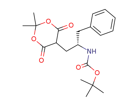 (R)-[1-benzyl-2-(2,2-dimethyl-4,6-dioxo-[1,3]dioxan-5-yl)-ethyl]-carbamic acid tert-butyl ester